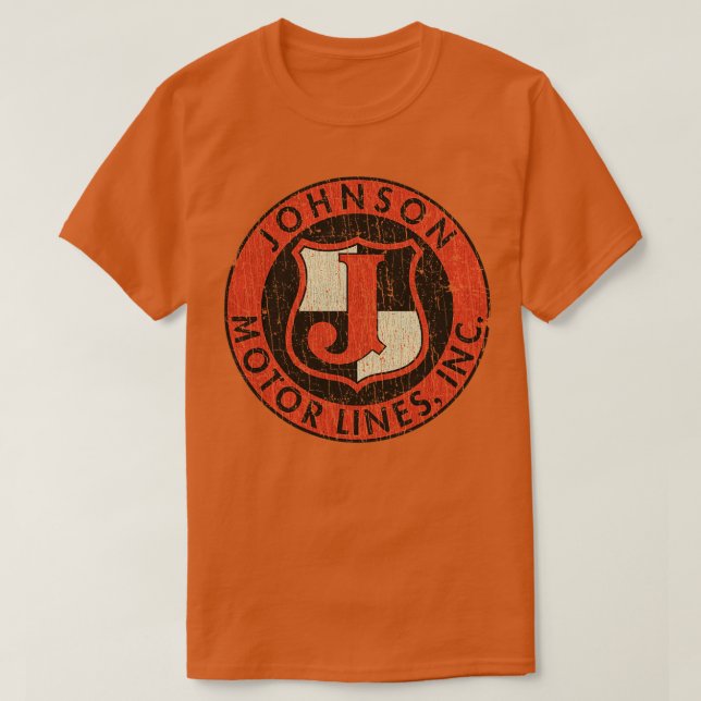 Camiseta Johnson Motor Lines Classic 1945 (Frente do Design)