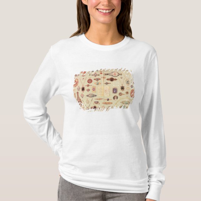 Camiseta Jóia de "do catálogo Tiffany", 1890 (Frente)