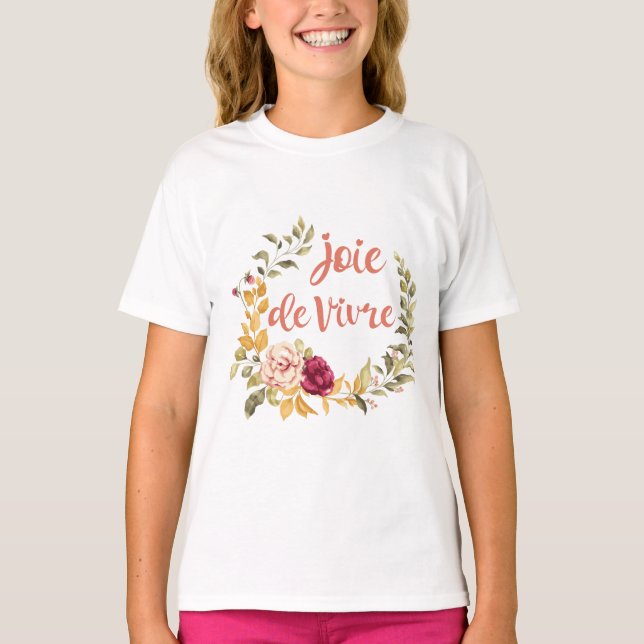 Camiseta Joie de Vivre French Say (Frente)