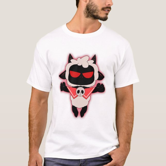 Camiseta Join The Cult - Cult Of The Lamb Angry Gamer Cult  (Frente)