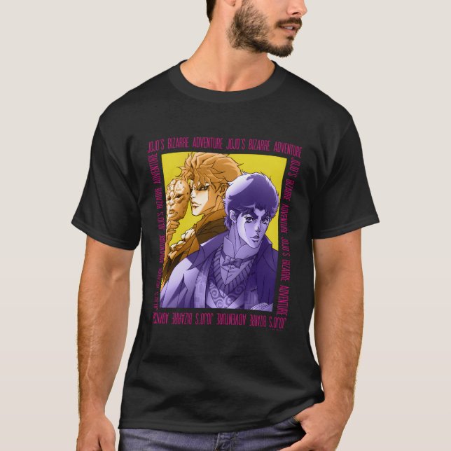 Camiseta Jojo Phantom Blood Jonathan Joestar Dio Brando Sto (Frente)