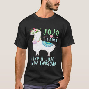 Camiseta Jojollama Como Um Jojo Apenas Um Espantoso Llama J