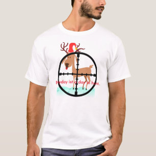 Camiseta Joke shirt Christmas hunting