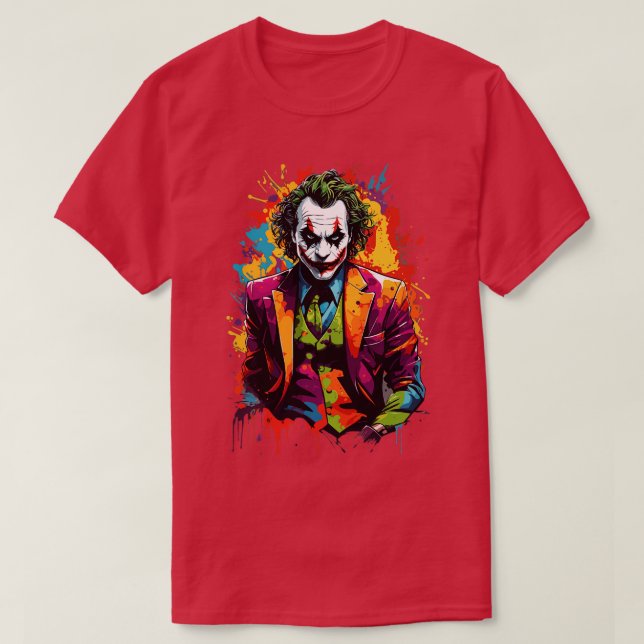 Camiseta Joker grafite (Frente do Design)