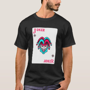 Camiseta Joker Tocando Cartão Desapontado
