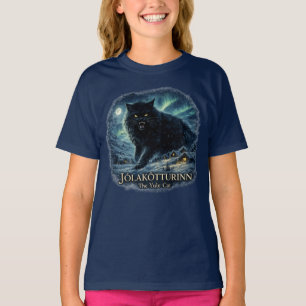 Camiseta Jólakötturinn Gato de Natal Folclore de Natal na I