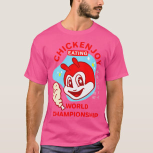Camiseta Jollibee Chickcome Shir do Campeonato do Mundo de