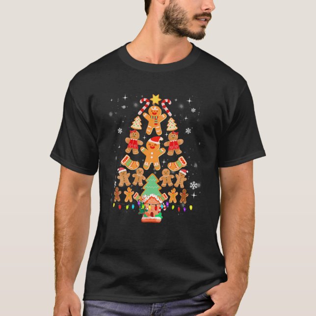 Camiseta Jolly Gingerpão Árvore de Natal Tee Gingerpão D (Frente)