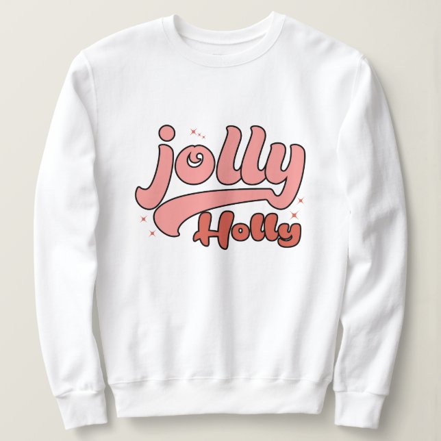 Camiseta Jolly Holly Natal (Frente do Design)