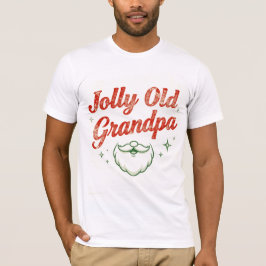 Camiseta Jolly Old Grandpa | Classic Christmas Shirt