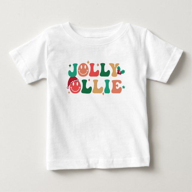 Camiseta Jolly Ollie Kids Natal (Frente)