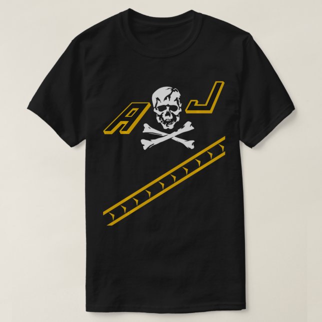 Camiseta Jolly Rogers F14 Tomcat Avião Tailflash Naval A (Frente do Design)