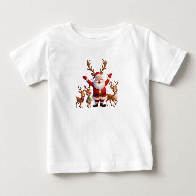 Camiseta Jolly Santa and Friends (Frente)