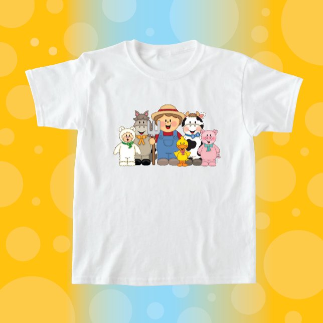 Camiseta JollyKins Barnyard Buddies Boy (Criador carregado)