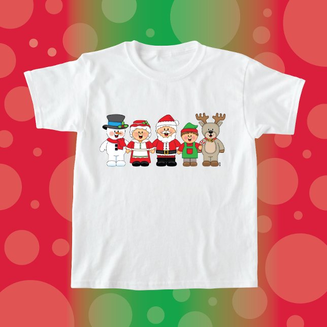Camiseta JollyKins Claus & Company (Criador carregado)