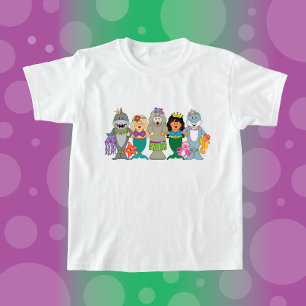 Camiseta JollyKins Sereia Amigos