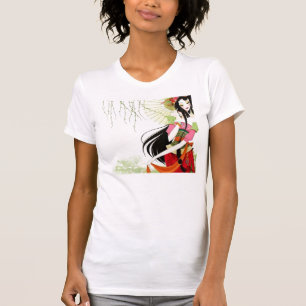 Camiseta JoLove projeta a menina de gueixa T
