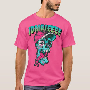 Camiseta Jombieee Eyeball Desaparecida Zombie do Halloween
