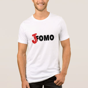 Camiseta Jomo alegria de perder FUNNY anti agitação