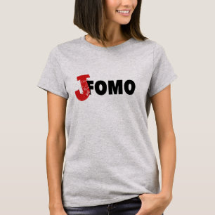 Camiseta JOMO Alegria de Perder o Prazer da vida lenta intr