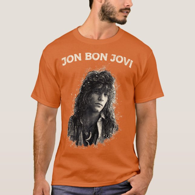 Camiseta Jon Bon Jovi (Frente)