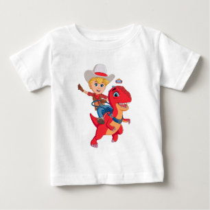 Camiseta Jon e Blitz Dino Ranch