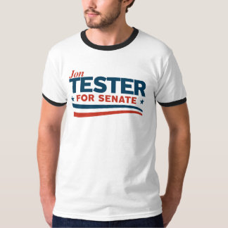 Camiseta Jon Tester para Senado