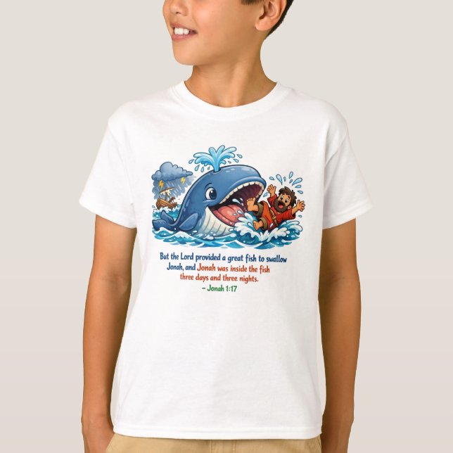 Camiseta Jonas 1:17 (Frente)