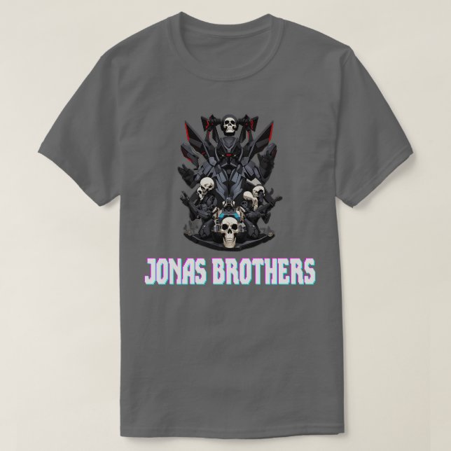 Camiseta Jonas Brothers (Frente do Design)