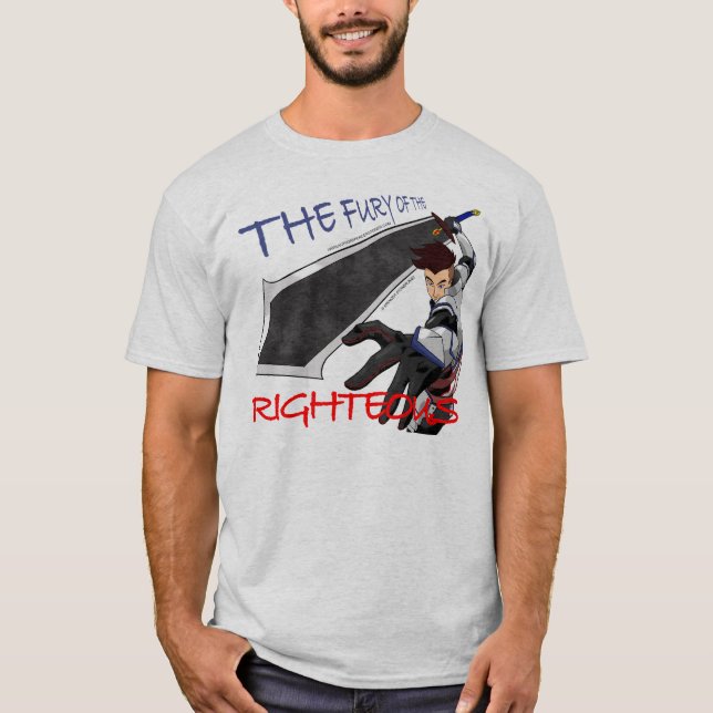 Camiseta Jonas-Fury dos Justos  (Frente)