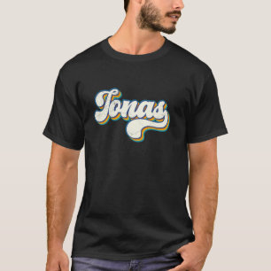 Camiseta Jonas Name Personalizado Vintage Retro Men Women K