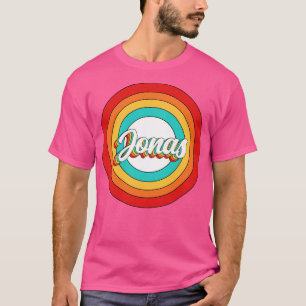 Camiseta Jonas Name Shirt Vintage Jonas Circle