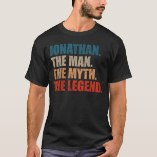 Camiseta Jonathan O Homem O Mito A Lenda