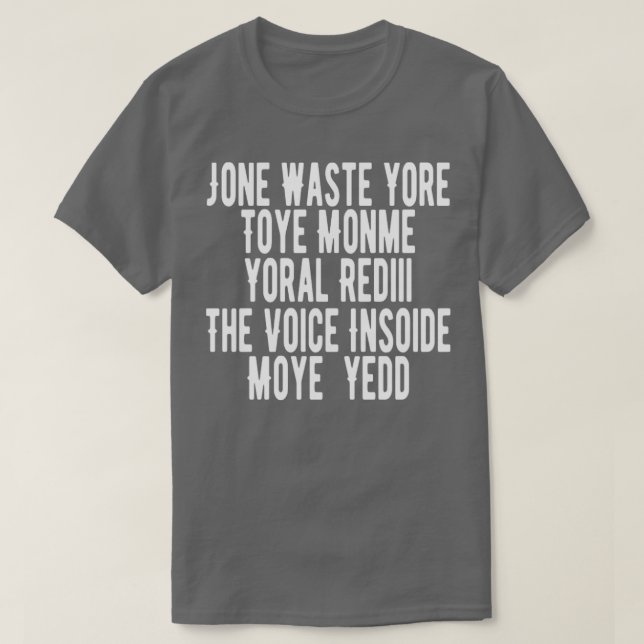 Camiseta Jone desperdiça o seu dinheiro (Frente do Design)