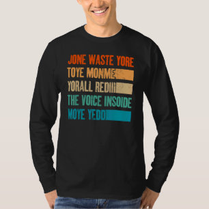 Camiseta Jone Desperta Seu Toye Monme Jone Desperta Seu Tem