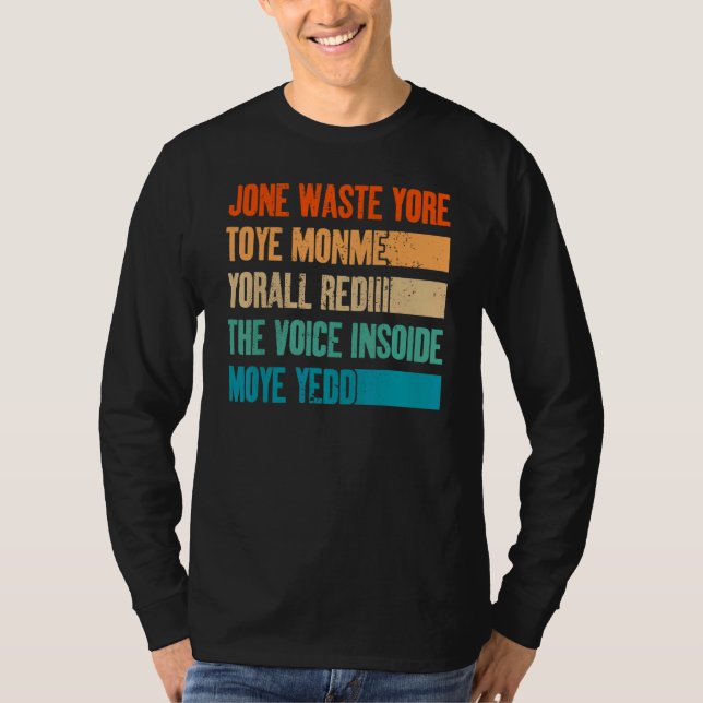 Camiseta Jone Desperta Seu Toye Monme Jone Desperta Seu Tem (Frente)