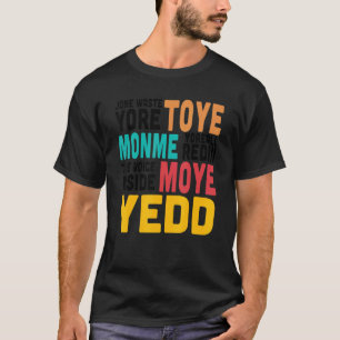Camiseta Jone Waste Yore Toye Jone Resíduos Yore Toye Monme