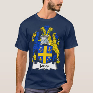 Camiseta Jones Casaco da Guarda Familiar de Armas