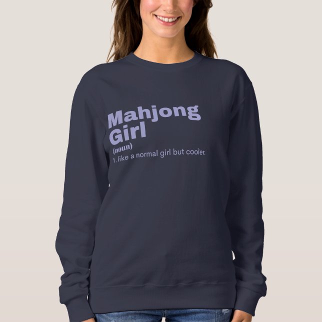 Camiseta Jong Girl - Mahjong (Frente)