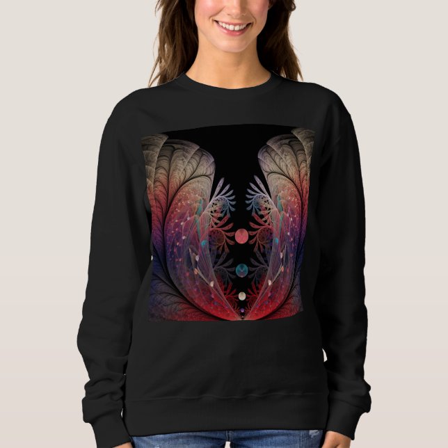 Camiseta Jonglage Abstrato Modern Fantasy Fractal Art (Frente)