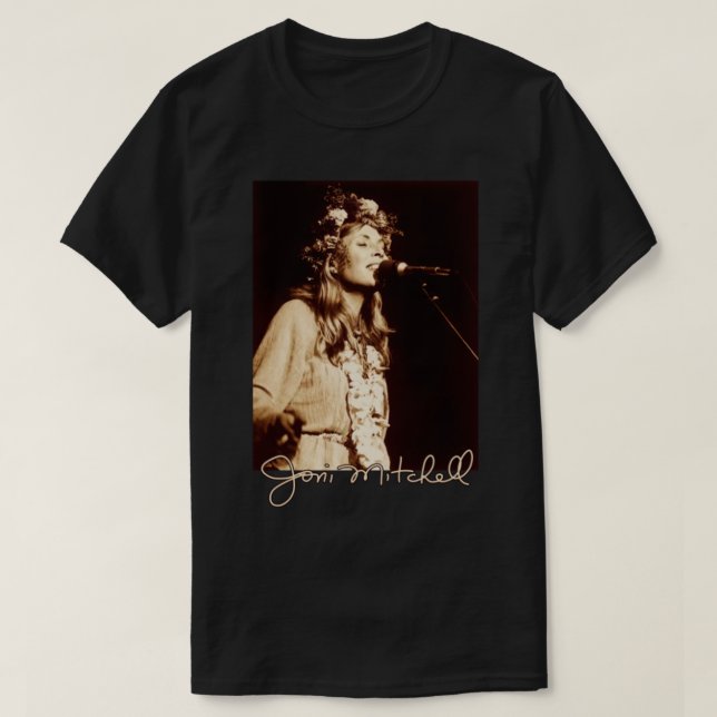 Camiseta Joni Mitchell joni m vintage (Frente do Design)