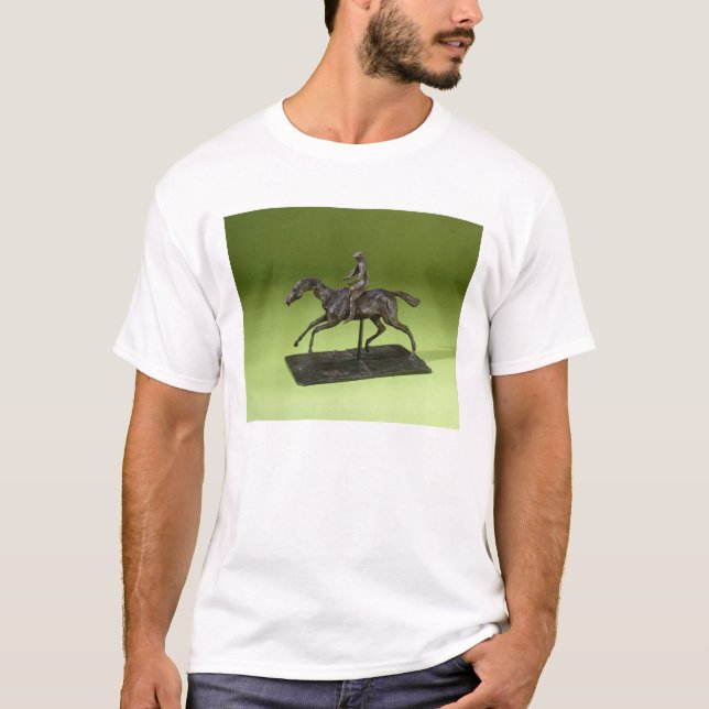 Camiseta Jóquei em um cavalo (bronze) (Frente)