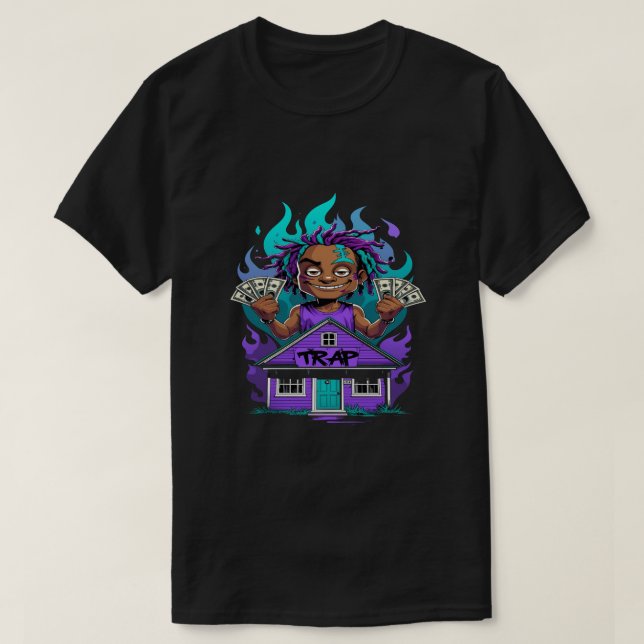 Camiseta jordan 5 uva (Frente do Design)