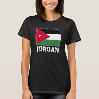 Camiseta Jordan Flag Support Jordanian Pessoas Women Men