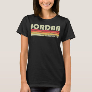 Camiseta JORDAN Gift Name Personalised Funny Retro Vintage