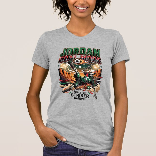 Camiseta Jordan Modo Gol Esqueleto Striker Nations Dynamic  (Frente)