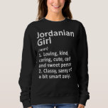 Camiseta Jordania Girl Jordan Funny Country Home Roots De<br><div class="desc">Rapariga jordaniana Jordan Engraçado Campo Ruas Descendentes</div>