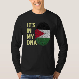 Camiseta Jordânia No Meu Dna Jordanian Flag Team Jordan
