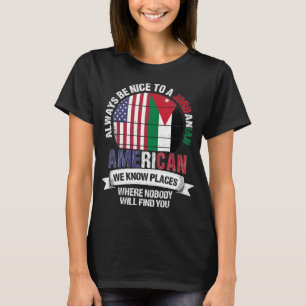 Camiseta Jordaniana American know Places Country Jordan Fla