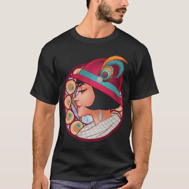 Camiseta Jornada de junho 'Art Nouveau June' (Frente)